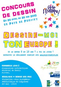 Affiche concours dessin WEB