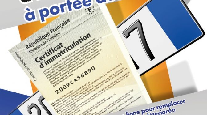 Immatriculation & carte grise : démarches dématérialisées