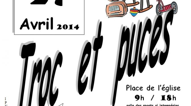 Troc et Puces – UCAC – Dimanche 27 Avril