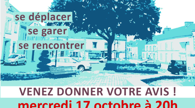 Atelier Public – Espaces du bourg, donnez votre avis !