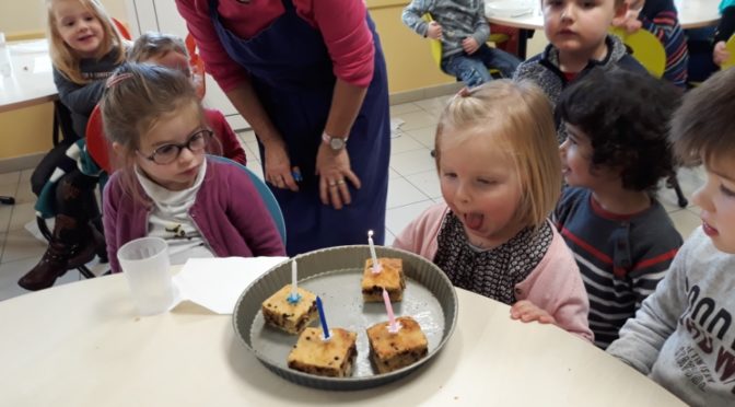 Les anniversaires de Novembre au Restaurant scolaire