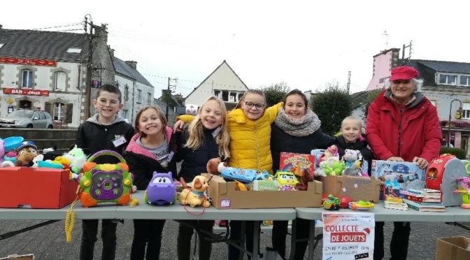COLLECTE DE JOUETS | CONSEIL MUNICIPAL ENFANTS | CLEGUEREC