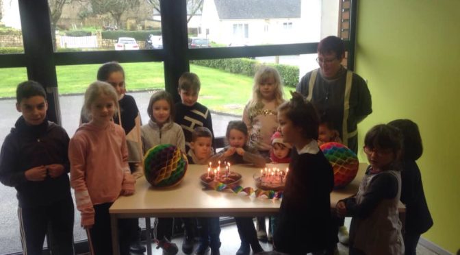 LES ANNIVERSAIRES DE JANVIER | RESTAURANT SCOLAIRE | CLEGUEREC